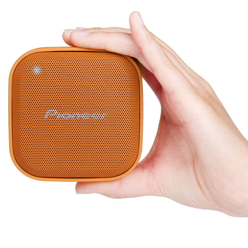 先锋（Pioneer）立体声防水便携蓝牙音箱 BA501 （橙色）
