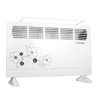 松桥取暖器 电暖器静音对流MC-AW2201S(白) 家用2000W功率送烘衣架 电暖器 电暖气