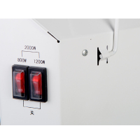 松桥取暖器 电暖器静音对流MC-AW2201S(白) 家用2000W功率送烘衣架 电暖器 电暖气