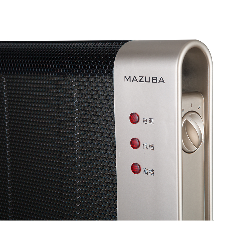 松桥取暖器 电暖器 静音电热膜MC-NE2203S(金) 家用2200W大功率