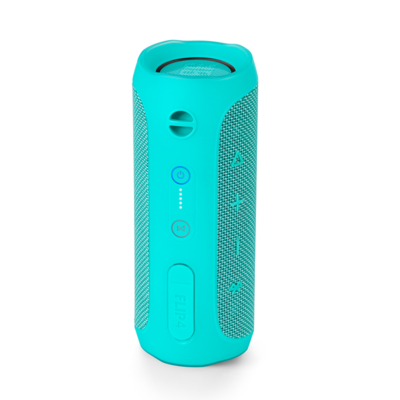 JBL Flip4 音乐万花筒4 蓝牙小音箱 音响 低音炮 防水设计 支持多台串联 便携迷你音响 音箱 薄荷绿