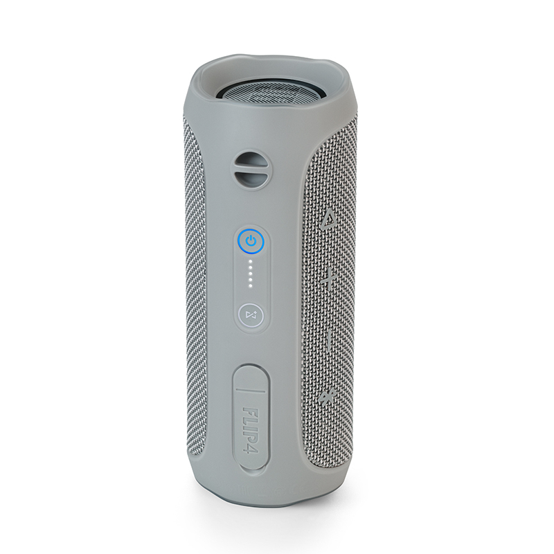 JBL Flip4 音乐万花筒4 蓝牙小音箱 音响 低音炮 防水设计 支持多台串联 便携迷你音响 音箱 磨砂灰