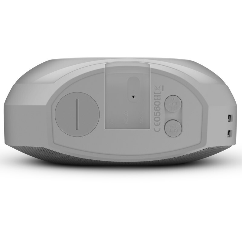 JBL HORIZON 音乐地平线 桌面立体声音箱 蓝牙小音箱+迷你音响 带闹钟 收音机 白色
