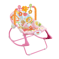[苏宁自营]Fisher Price 费雪 粉嫩小兔多功能轻便摇椅 DRD28