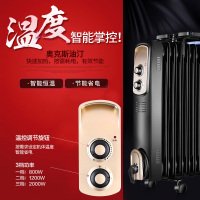 奥克斯（Aux）电暖器//电热油汀NSC-200-11D 宽片加热 智能恒温 倾倒断电 家用取暖器/电暖气