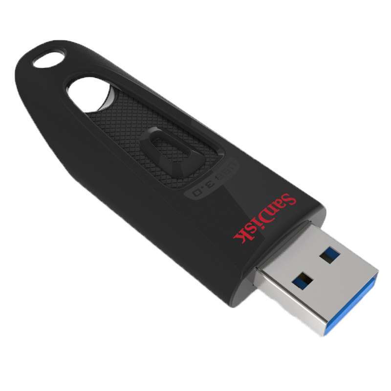 闪迪(SanDisk) 64GB CZ48至尊高速 USB3.0 U盘 读速100MB/s 黑色 高速性能 安全可靠