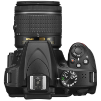 尼康数码单反相机 D3400(18-55mm+55-200mm)双镜头套装