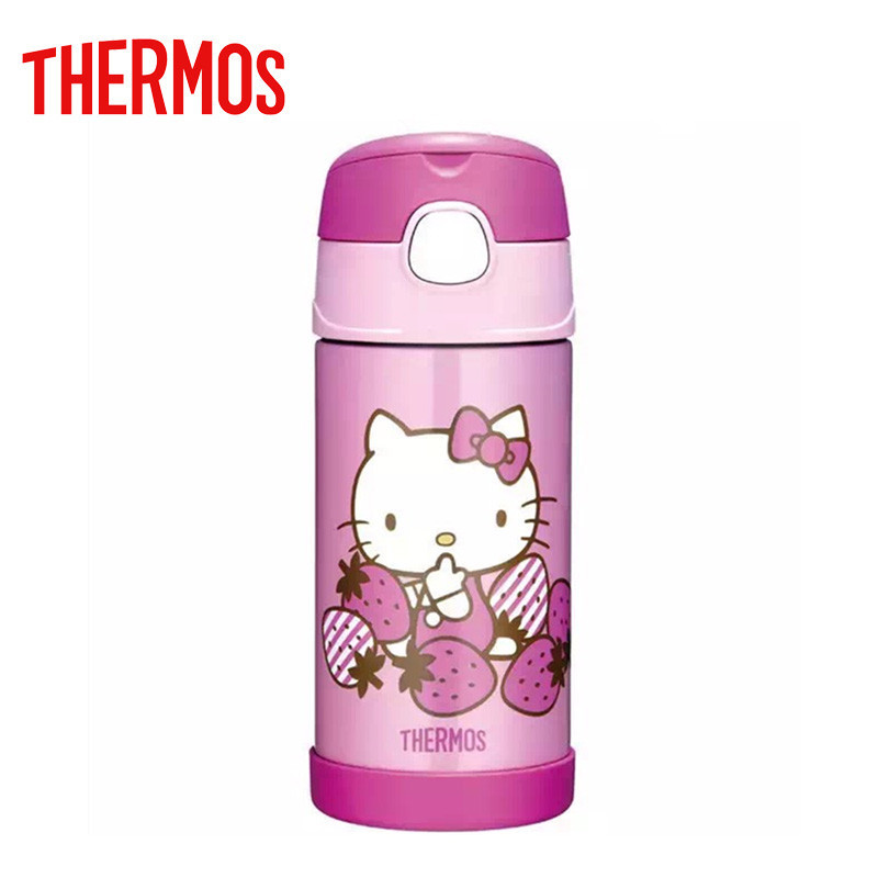 膳魔师THERMOS KT系列不锈钢保温杯吸管杯 F4013 KT001