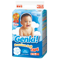 妮飘Genki婴儿纸尿裤(S)
