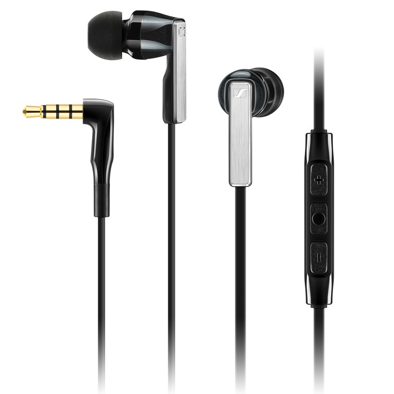 森海塞尔(Sennheiser) CX5.00i 入耳式手机通话耳机 Black 黑色 苹果版