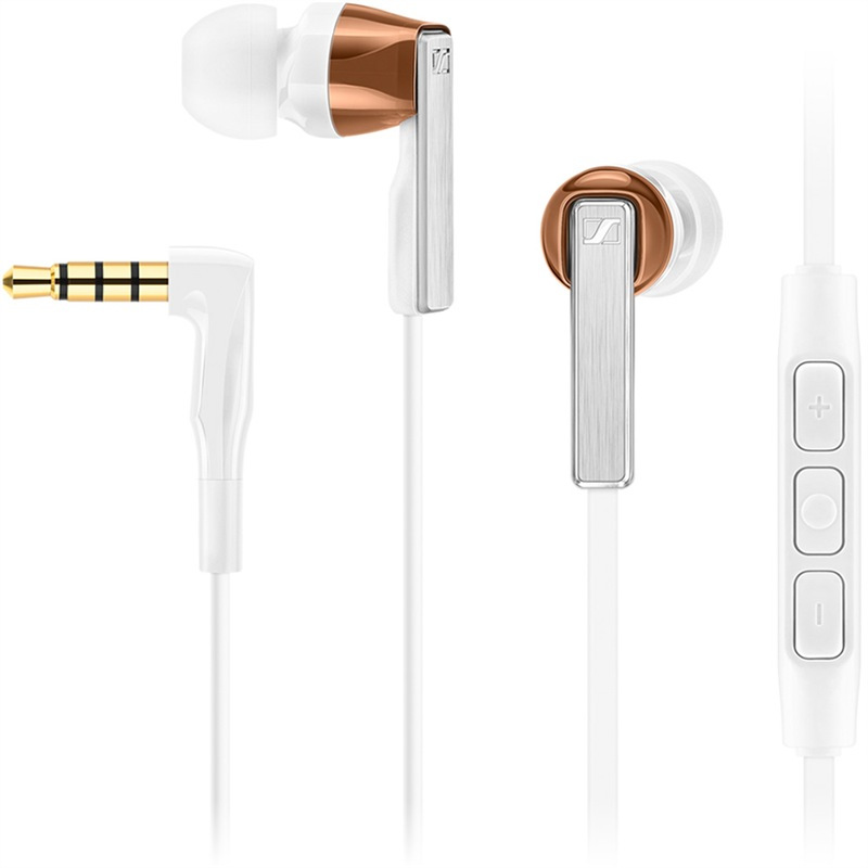 森海塞尔(Sennheiser) CX5.00G 入耳式手机通话耳机 White 白色 安卓版