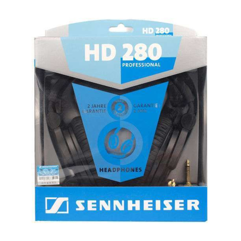 森海塞尔(Sennheiser)HD280Pro头戴式专业耳机可折叠黑色