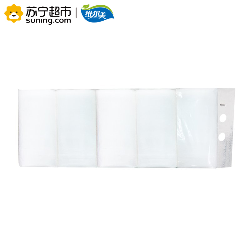 维尔美丝质系列无芯卷纸3层100克10卷