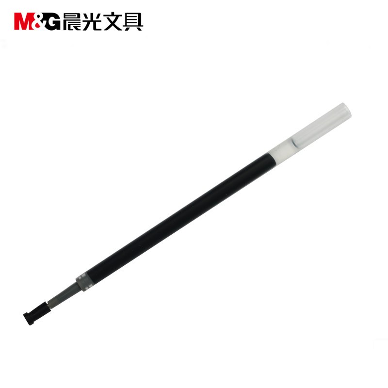 晨光文具AGR67017大笔画中性笔芯加粗水笔芯1.0mm子弹头替芯20支装