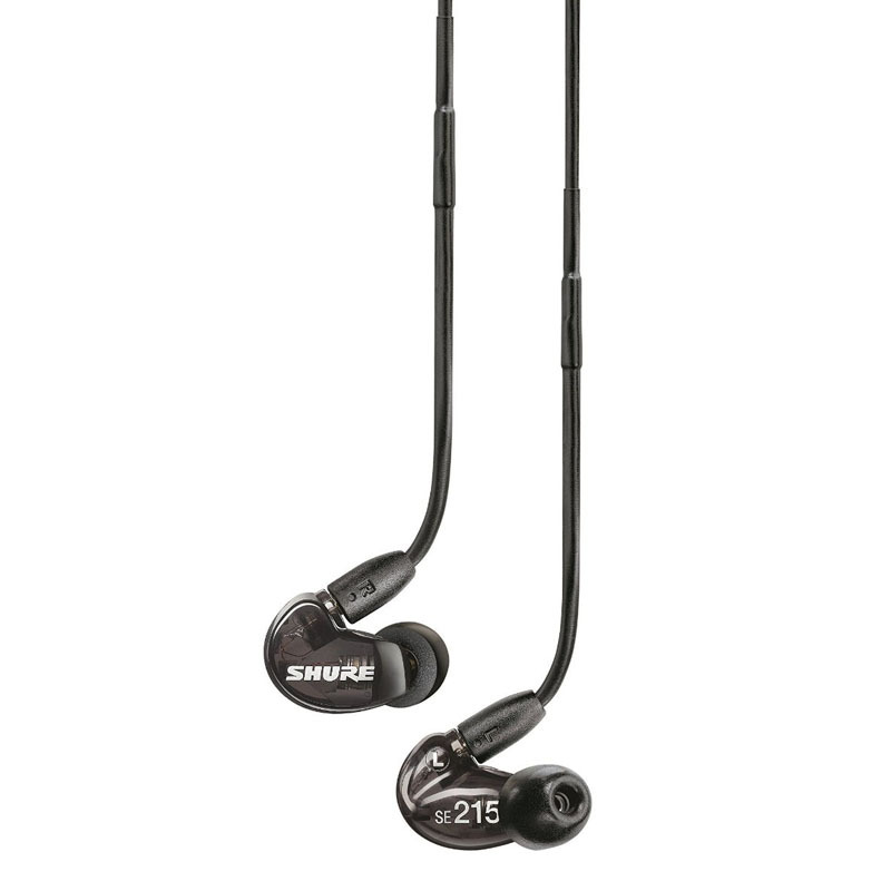舒尔(Shure) SE215 K 黑色 音乐入耳式 隔音hifi耳塞 被动降噪耳机