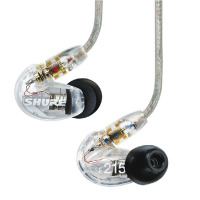 舒尔(Shure) SE215-CL 透明 音乐入耳式 隔音hifi耳塞 被动降噪耳机