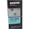 舒尔(Shure) SE215-CL 透明 音乐入耳式 隔音hifi耳塞 被动降噪耳机