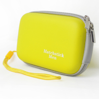 火柴人(MatchstickMen) FC-6039 数码相机包炫彩卡片相机包防水聚酯纤维材质 (柠檬黄)