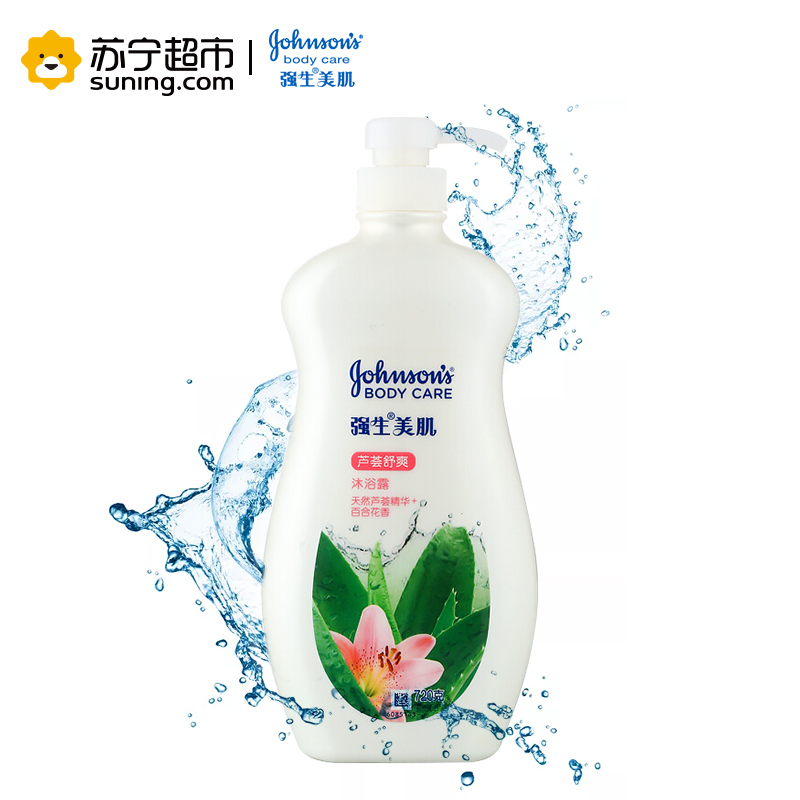 强生美肌(Johnson) 芦荟舒爽沐浴露 720g