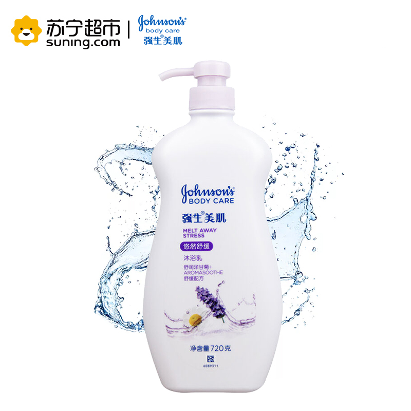 强生美肌 悠然舒缓沐浴乳720g(适合中性肤质)