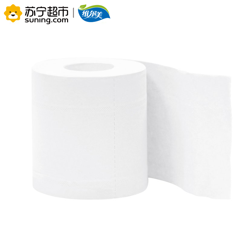 【苏宁超市】维尔美丝质系列卷筒卫生纸3层180克10卷