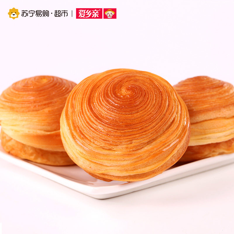 [苏宁超市]爱乡亲手撕面包998g