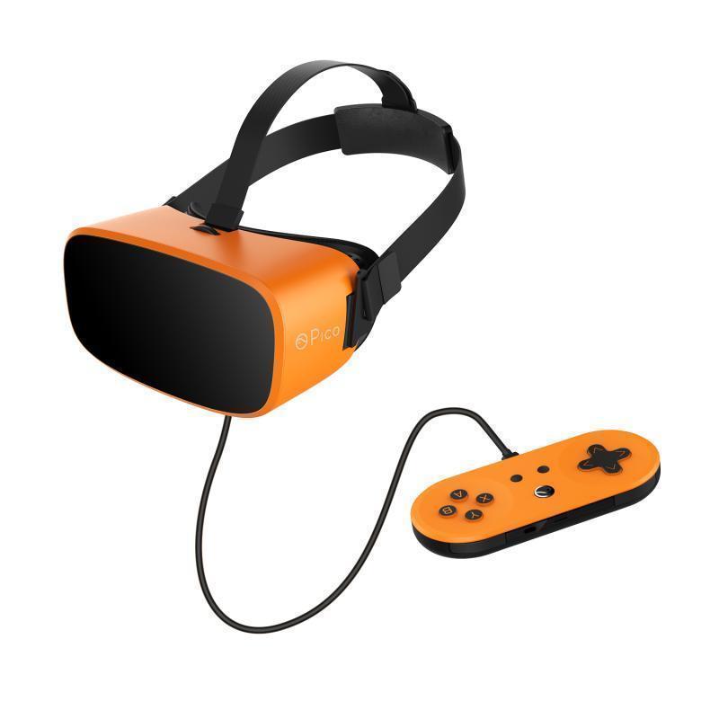 Pico Neo VR一体机 橙色标准版 VR一体机 虚拟现实VR智能眼镜 VR头显 套餐赠荣耀畅玩手环 A1