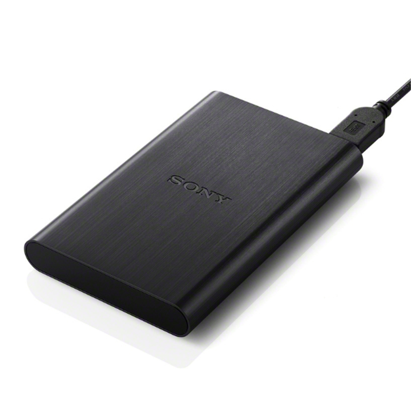 Sony/索尼 移动硬盘HD-E1(黑色)金属机身 高速USB3.0 经典系列 sony 移动硬盘 1tb高清大图