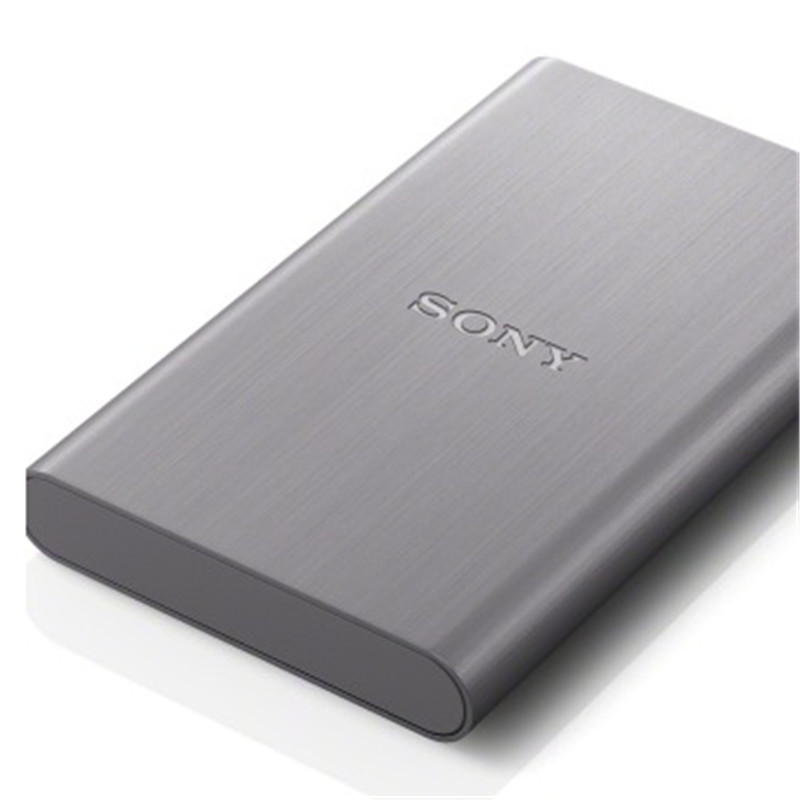 Sony/索尼 移动硬盘HD-E1(银色)金属机身 高速USB3.0 经典系列 sony 移动硬盘 1tb
