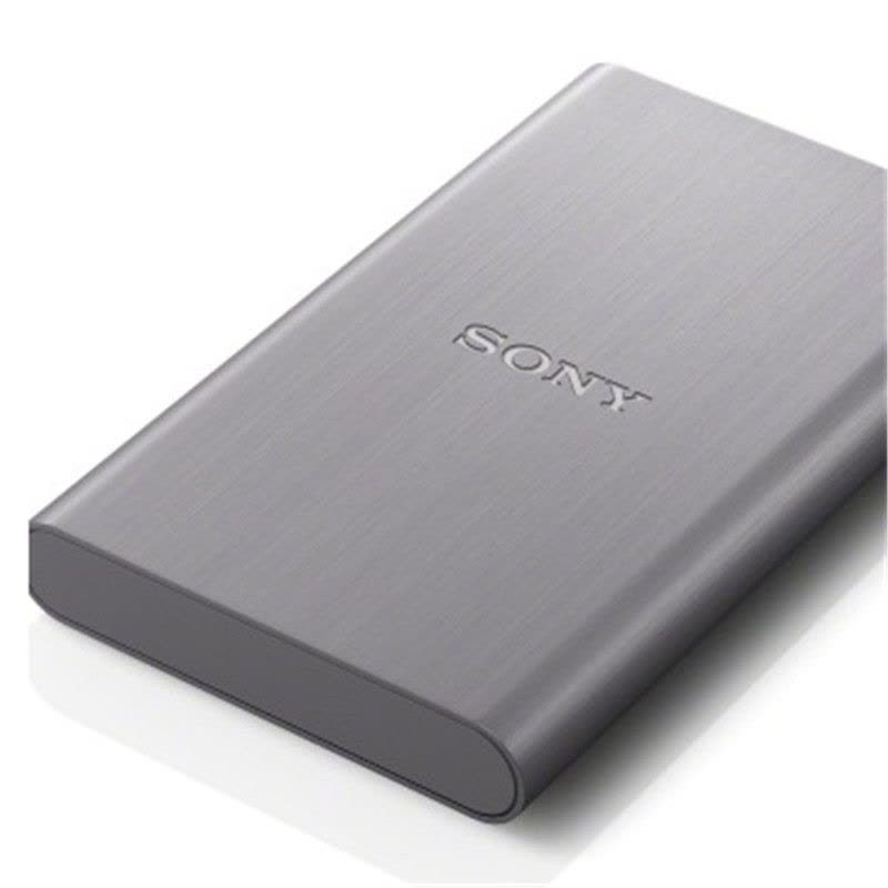 Sony/索尼 移动硬盘HD-E1(银色)金属机身 高速USB3.0 经典系列 sony 移动硬盘 1tb图片