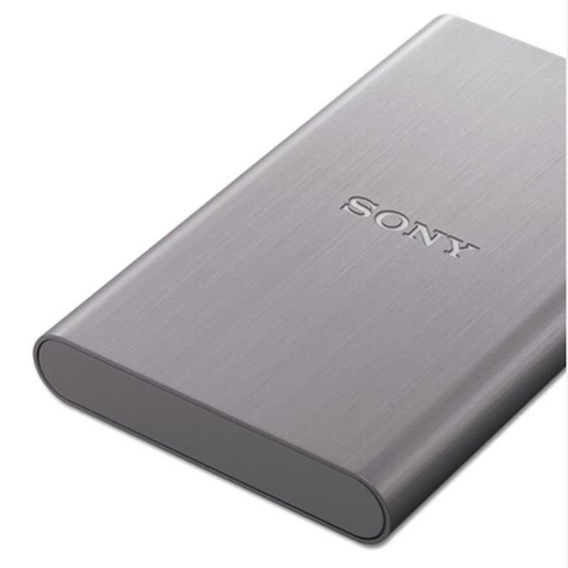 Sony/索尼 移动硬盘HD-E1(银色)金属机身 高速USB3.0 经典系列 sony 移动硬盘 1tb图片