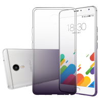 ESCASE 魅族MAX手机壳 魅族手机套 透明渐变保护套/防摔保护壳/软壳 6.0英寸