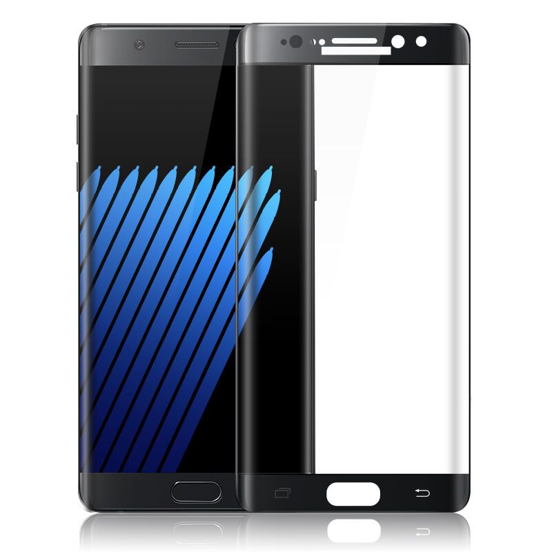 美逸三星note7钢化膜3d曲面全屏覆盖璃膜手机保护贴膜适用于三星note7