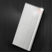 Sony/索尼 外置固态硬盘128GB SL-BG1(银色)铝制外壳 经久耐用 高速USB3.1 小巧紧凑