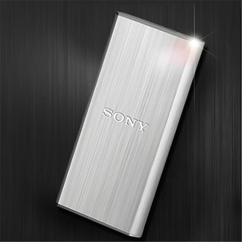 Sony/索尼 外置固态硬盘128GB SL-BG1(银色)铝制外壳 经久耐用 高速USB3.1 小巧紧凑