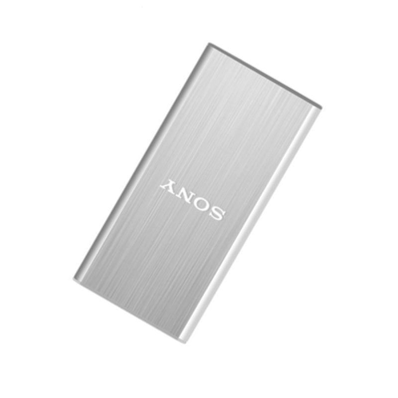 Sony/索尼 外置固态硬盘128GB SL-BG1(银色)铝制外壳 经久耐用 高速USB3.1 小巧紧凑