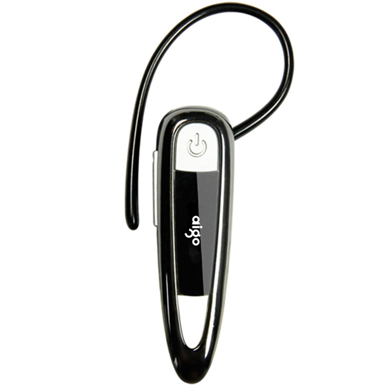 爱国者(aigo)蓝牙耳机 A70 迷你通用 挂耳式 无线蓝牙4.0 黑色高清大图