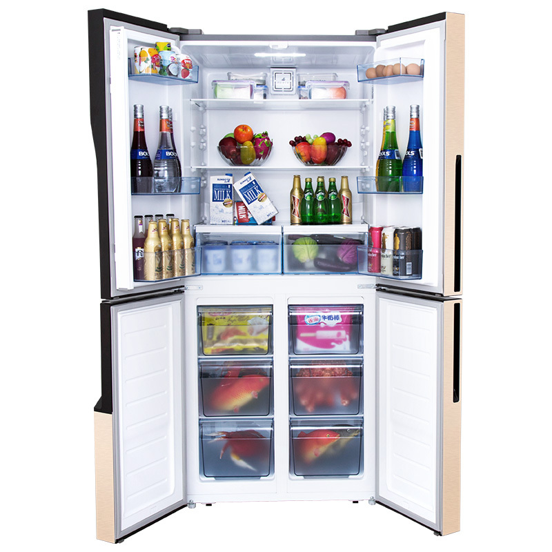 海信(Hisense) BCD-506TVBP/Q 506升 十字对开门冰箱 变频风冷(流光金)