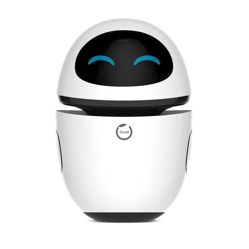 Gowild公子小白情感智能机器人高科技语音声控玩具模型牛奶白