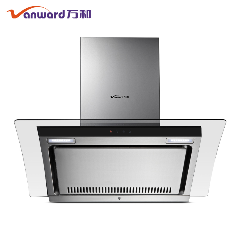 万和(Vanward)侧吸式油烟机CXW-200-J02M 14立方触控式