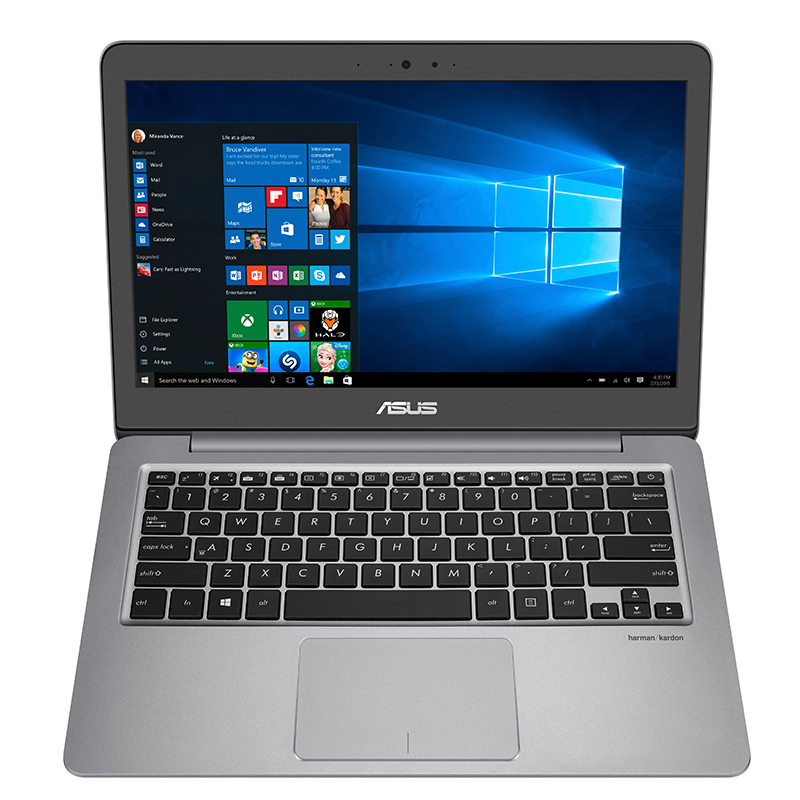 华硕(ASUS)灵耀U310 13.3英寸轻薄笔记本电脑(I5-6200U 4G 256SSD 2G独显 烟棕色)