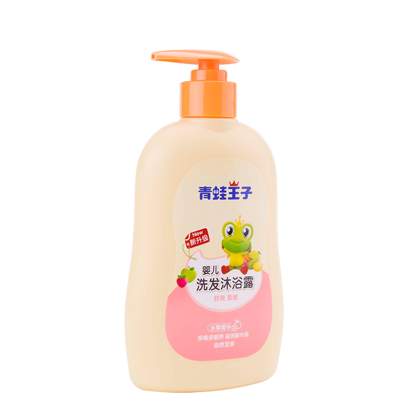 青蛙王子婴儿洗发沐浴露(水果精华).310ml