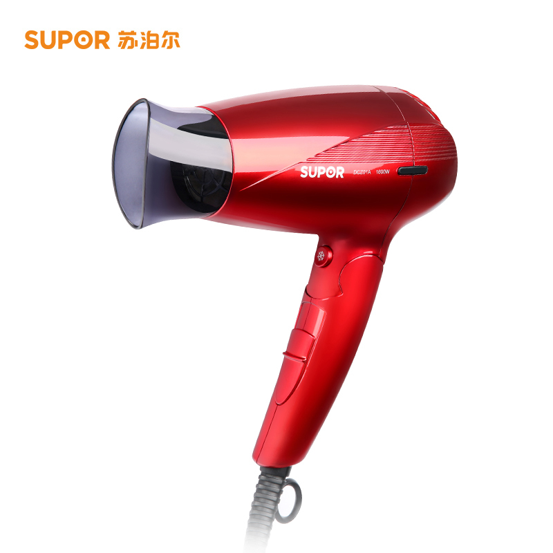 苏泊尔(SUPOR) DCZ01B-16吹风机 便捷可折叠手柄/恒温家用