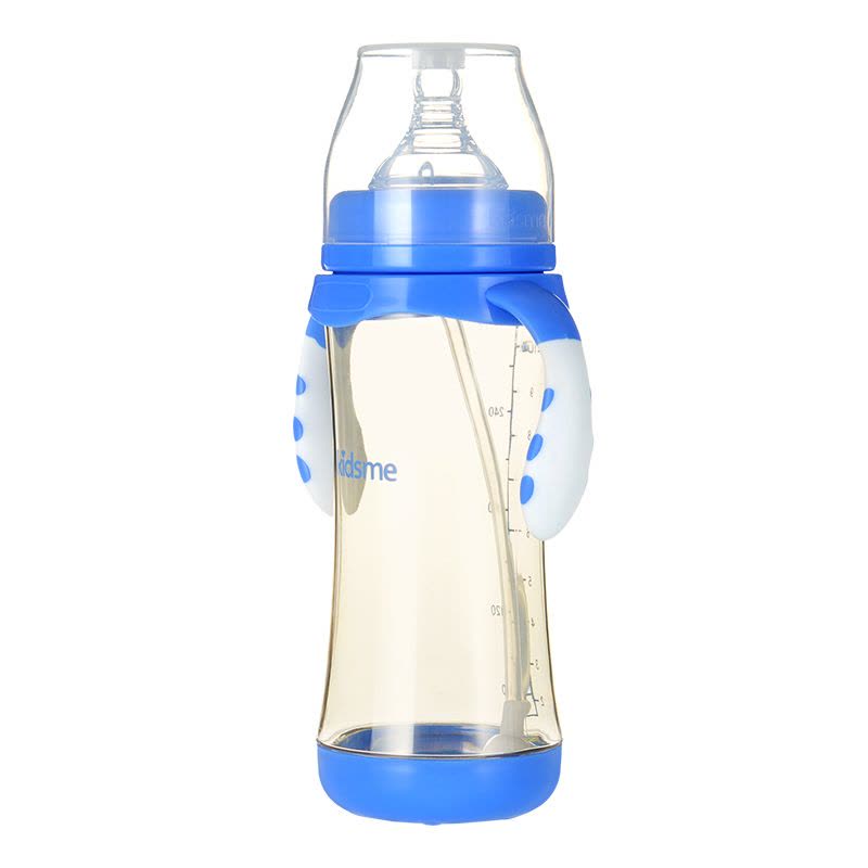 亲亲我(kidsme)PPSU奶瓶300mL(蓝色)图片