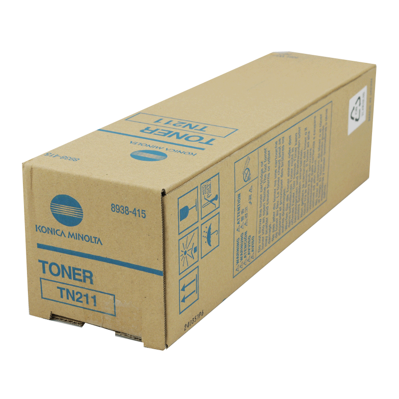 柯尼卡美能达(KONICA MINOLTA) TN211 墨粉/碳粉 适用机型BH200/250/282高清大图