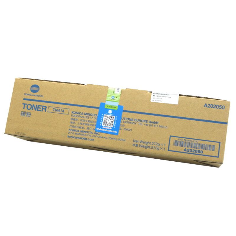 柯尼卡美能达(KONICA MINOLTA) TN414 墨粉/碳粉 适用机型 BH426/363高清大图