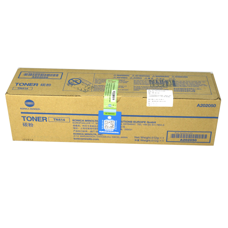 柯尼卡美能达(KONICA MINOLTA) TN414 墨粉/碳粉 适用机型 BH426/363高清大图