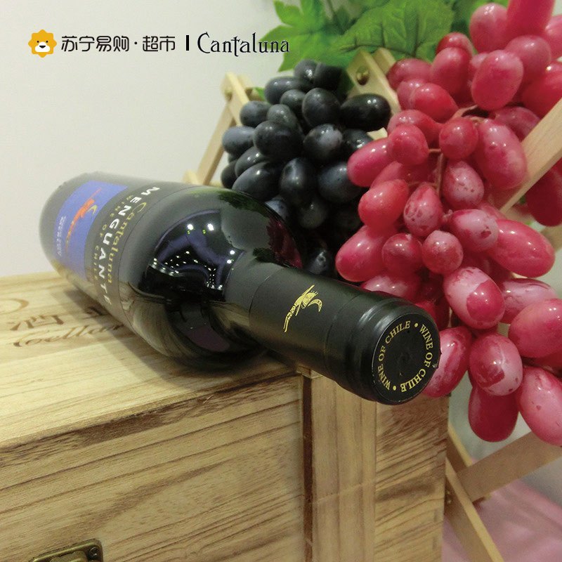 坎特努纳 天使美乐 红葡萄酒750ml 单支装