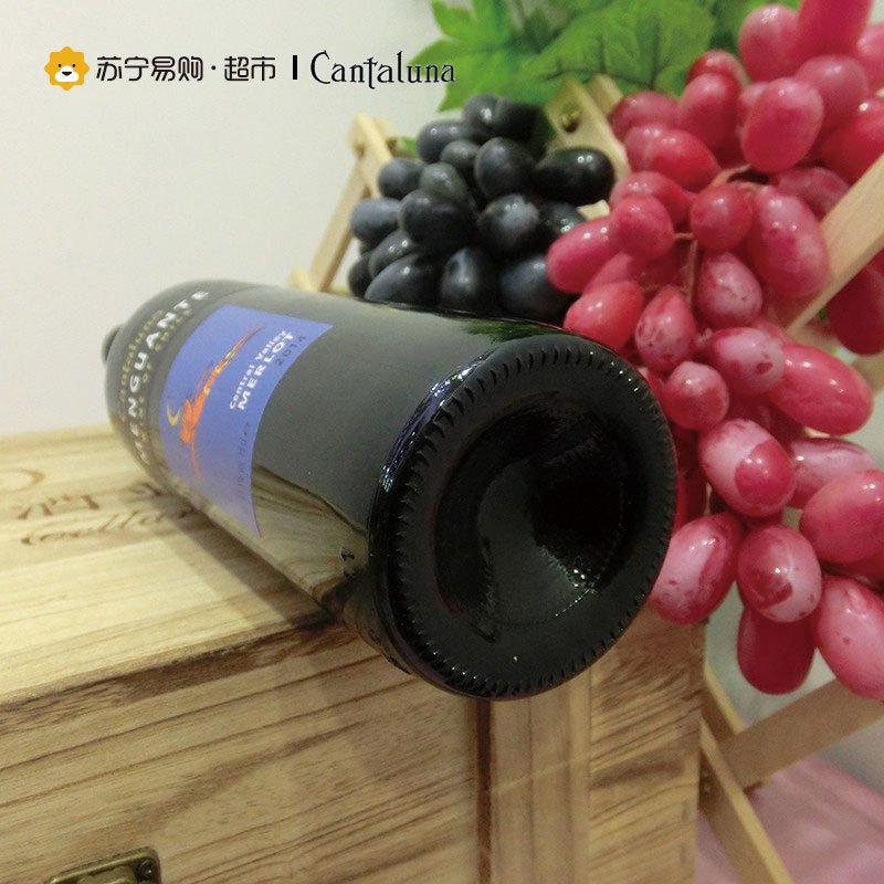 坎特努纳 天使美乐 红葡萄酒750ml 单支装