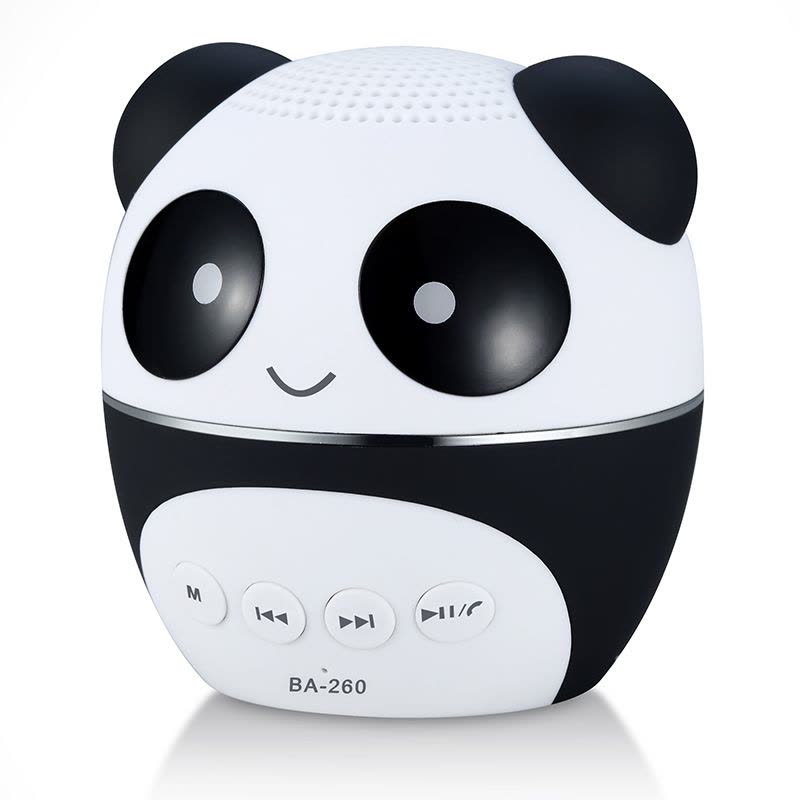 熊猫(PANDA) BA-260 蓝牙音箱插卡无线迷你小钢炮低音炮便携充电图片